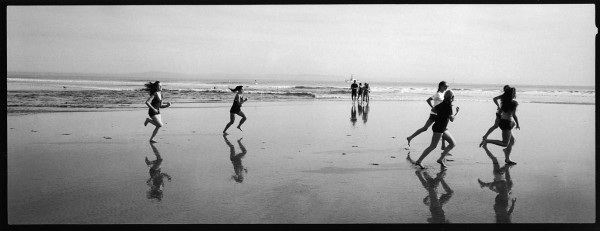 Low tide warm up run.