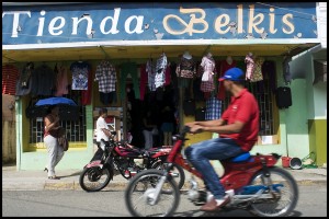 Street scene.