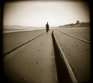 If you're not a football fan, Super Bowl Sunday is a great day for a beach walk. 