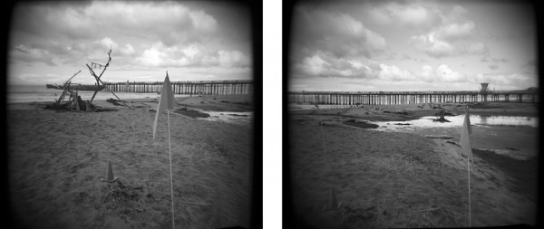 A morning scene at Seacliff State Beach last week.