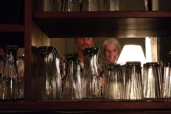 At the bar in Long Grain, a Thai restaurant in Camden, Maine. 