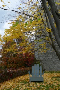 Middlebury is the quintessential Vermont college town. The Middlebury College campus looks like something out of a movie, with Adirondack chairs, stone buildings, huge lawns and trees in yellow, orange and red.