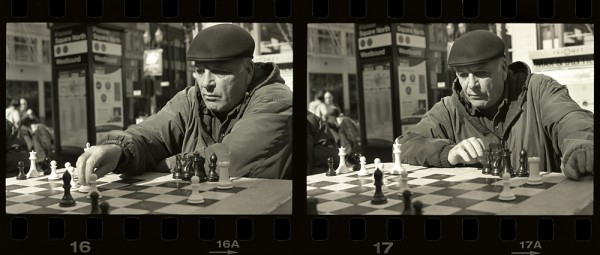 The chess games at Pioneer Square in downtown Portland can be intense. These guys take their game seriously. Fun to watch and listen to the banter.