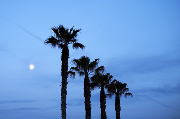 Moonrise, Sunset Cliffs, San Diego